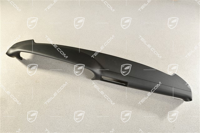 Dashboard / Instrument trim, upper part, Leatherette, Black