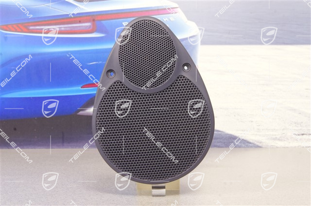 Convertible, Loudspeaker, Metropole blue, rear, L