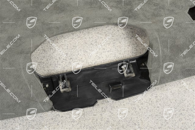Dachverkleidung, coupé ohne Schiebedach, Alcantara, steingrau