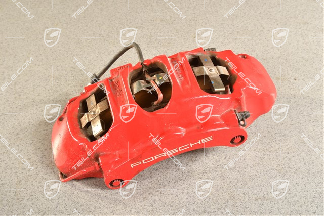 Zacisk hamulcowy, czerwone, R