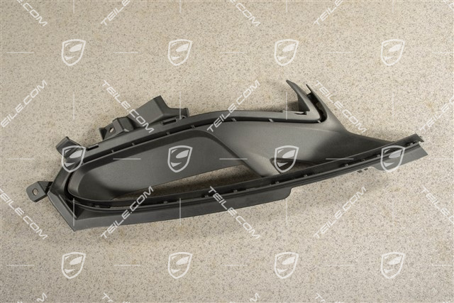 Front bumper lateral grille, L