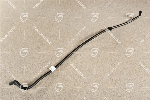 Drain / forced ventilation line, Headlight, L