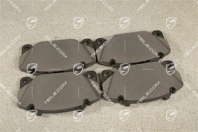 PCCB Bremsbeläge, Turbo/Turbo S, Satz, Vorderachse, L+R