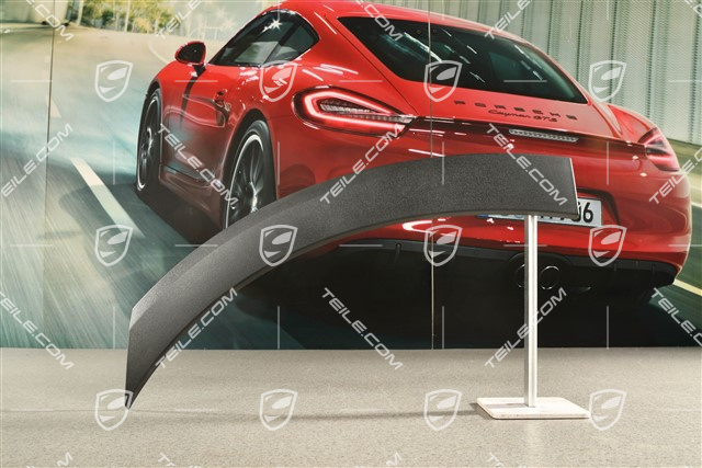 Nakładka błotnika przedniego, Czarna satyna, R