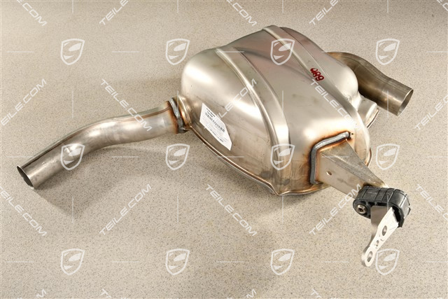 Rear muffler 2,0L, R