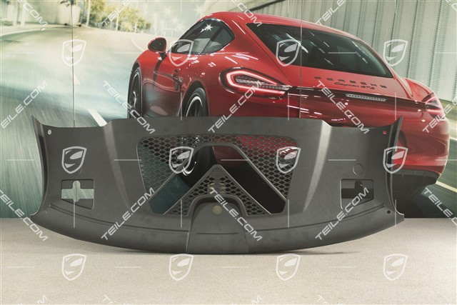S / GTS / Turbo, Osłona zamka maski, czarna