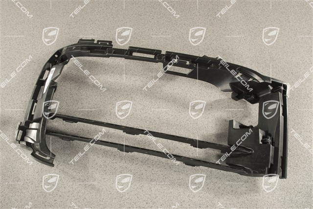 Turbo / Sport Design, Front bumper, side ventilation grille, Black matte, R