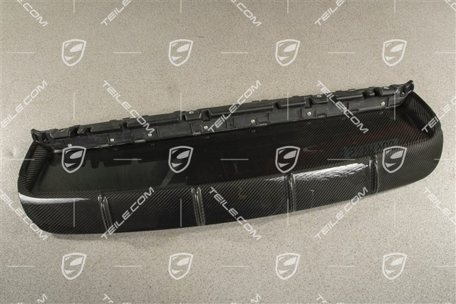 Sport Design, Rear bumper lower cover / diffuser, Carbon
