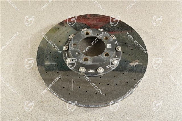 PCCB ceramik brake disc, 20-inch / 420mm, damaged, R