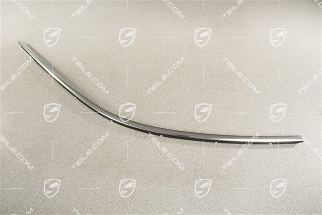 Listwa ozdobna, boczna, polerowane aluminium, R