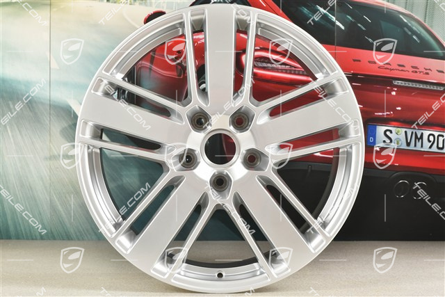 20-inch wheel rim Panamera Design 2, 9,5J x 20 ET71, brilliant chrome