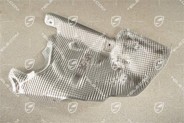 Heat protection / shield, lateral, C2 / C4 / GTS, R