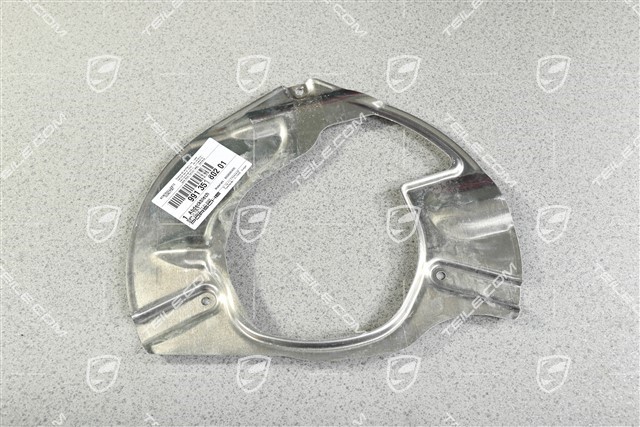 Osłona tarczy hamulcowej przedniej, PCCB, R