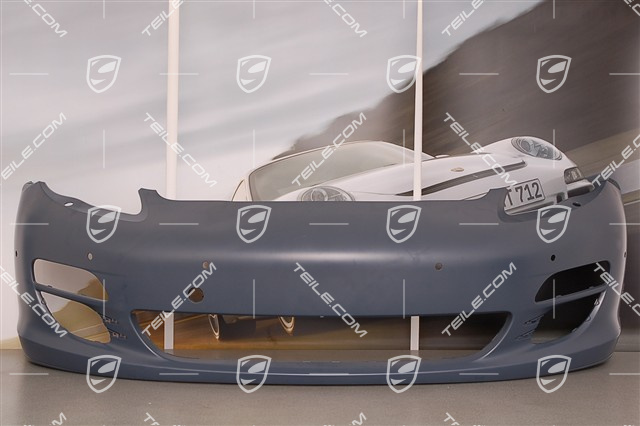 Front bumper, with headlight washer system and PDC sensors