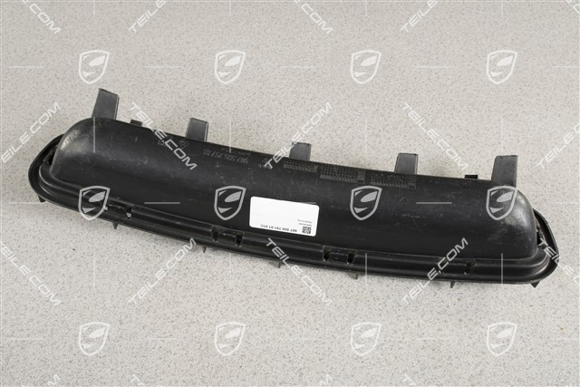 Front bumper cover / inlet, centre, Satin black