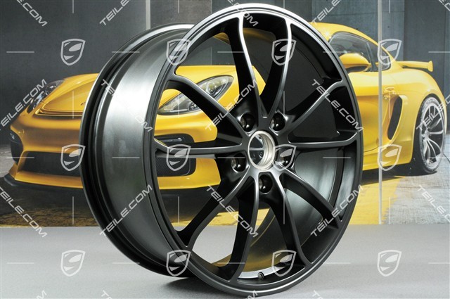 20" Felge GT4, 8,5J x 20 ET61, schwarz seidenmatt