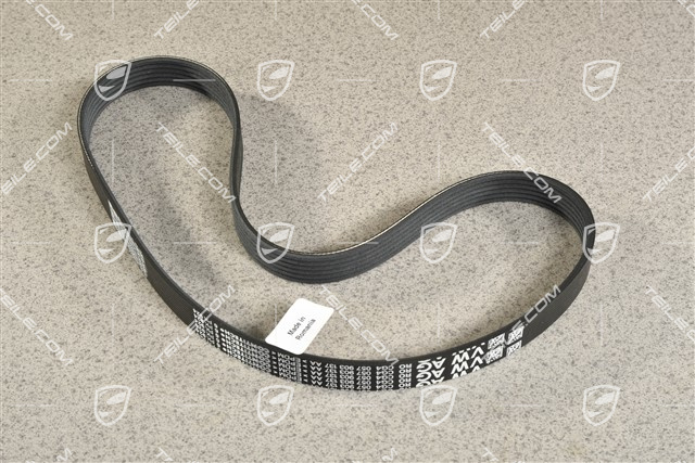 Pasek wielorowkowy napędu alternatora, Diesel