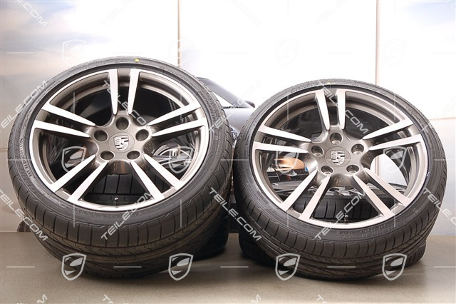 19" Sommerräder Satz Turbo II, Felgen 8J  x 19 ET57 + 11J x 19 ET 51 + Sommerreifen 235/35 ZR 19 + 305/30 ZR 19, ohne RDK