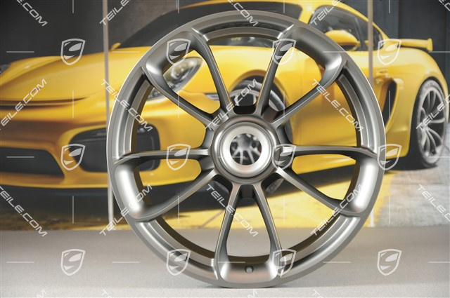 20-inch wheel GT3RS, with GT3RS logo, 9,5J x 20 ET50, Platinum satin-matt