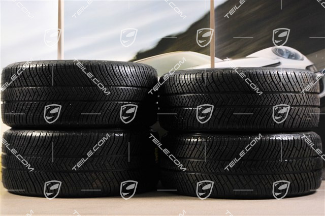 20" "RS Spyder Design" Winterräder Satz, Felgen 9J x 20 ET26 + 10J x 20 ET19, Michelin Winterreifen 265/45 R 20 + 295/40 R 20, mit RDK-Sensoren