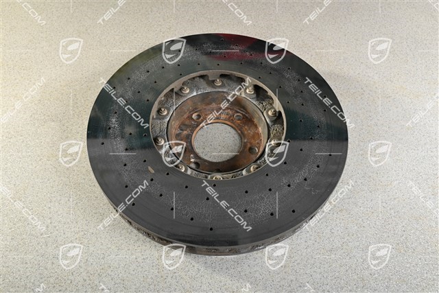 Bremsscheibe, Vorne achse, PCCB, stark beschädigt, L