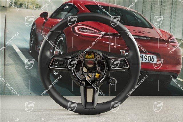 Multifunktionslenkrad, PDK, Sport Chrono Plus, Schwarz