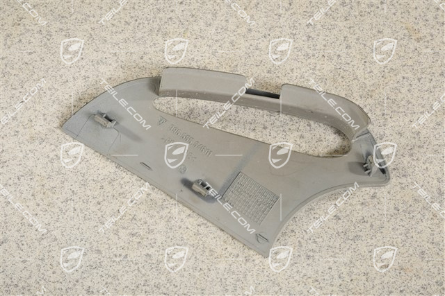 Sicherheitsgurt Abdeckung / Rosette, Grafittigrau, hinten, Coupe, R