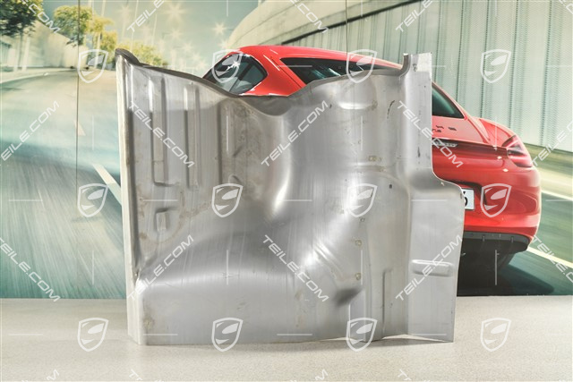 Lower rear slot plate, left