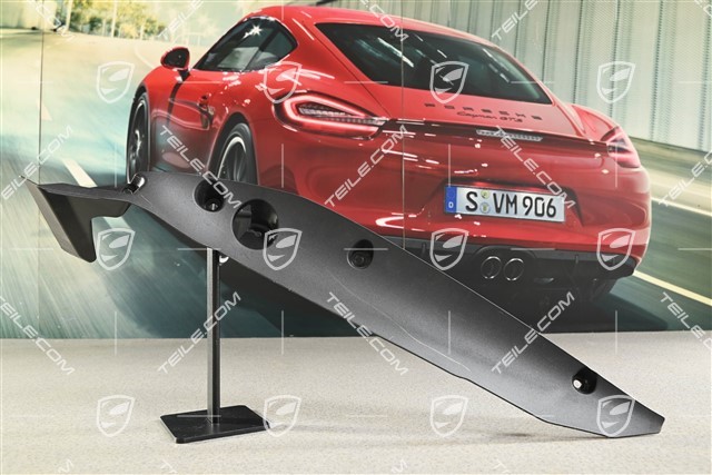 Wing / Fender Rear Cover, Black, R