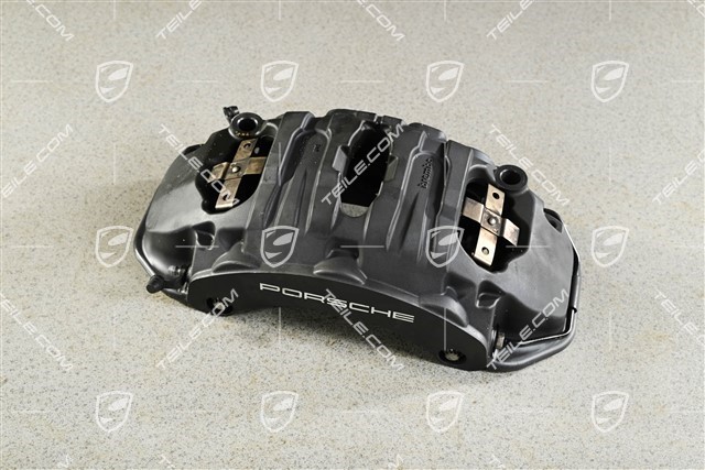 Zacisk hamulcowy przedniej osi, 18", Czarny, L