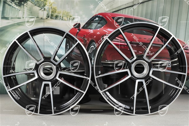 20+21-inch wheel rim set Turbo Sport 4, rims: front 8,5J x 20 ET50 + rear 11,J x 21 ET67