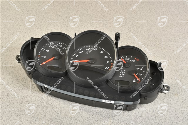 Instrument cluster / Speedometer, Tiptronic transmission, standard package, on-board computer