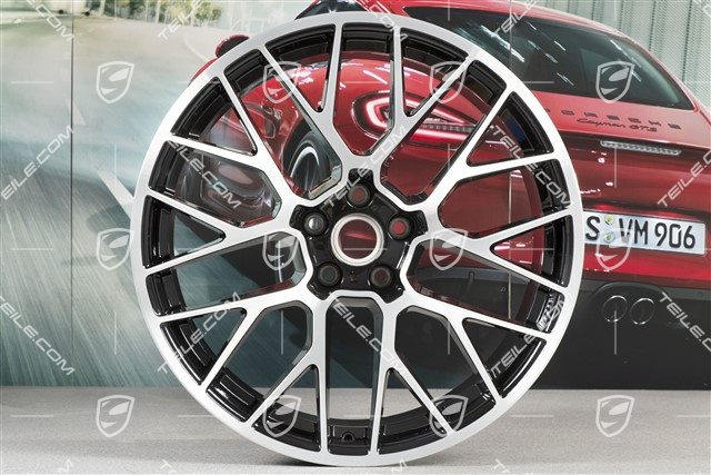 20-inch alloy wheel RS-Spyder Design, 9J x 20 H2 ET 26 + 10J x 20 H2 ET19, black high gloss