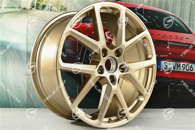21-inch Panamera Sport Design wheel rim set, 9,5J x 21 ET71 + 11.5J x 21 ET69, neodyme