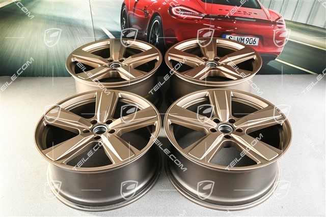 22" Felgensatz Cayenne Exclusive Design Sport, 10J x 22 ET48 +11,5J x 22 ET61, neodyme