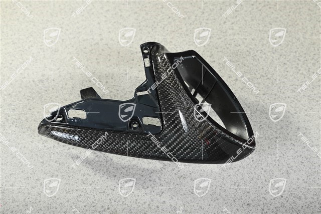 Osłona / obudowa dolna lusterka, carbon, L