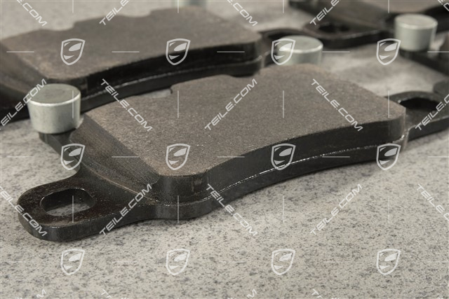 PCCB Bremsbeläge Satz, Turbo/Turbo S, für PCCB Keramik-Bremsen, Hinterachse