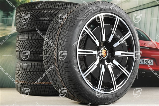 20-inch Sport Aero winter wheel set, rims 9J x 20 ET54 + 11J x 20 ET60, Goodyear winter tyres 245/45 R20 + 285/40 R20