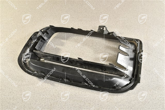 Sport Design, Front bumper, side ventilation grille, Black, R