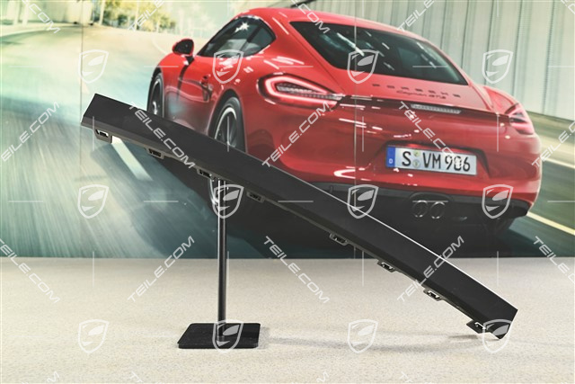 Cover upper, black matte