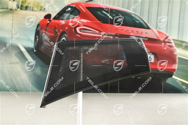 Türverkleidung, Lautsprecherblende, Hinten, Schwarz, R