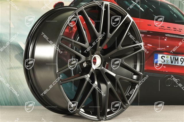 21-inch alloy wheel RS-Spyder Design II, 9,5J x 21 ET27, black satin mat