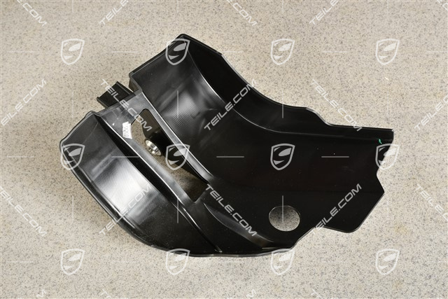 Front axle Wishbone spoiler, L