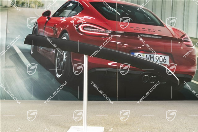 Lamelka / blenda kratki zderzaka, środkowa, czarny mat, Sport Design Package, R