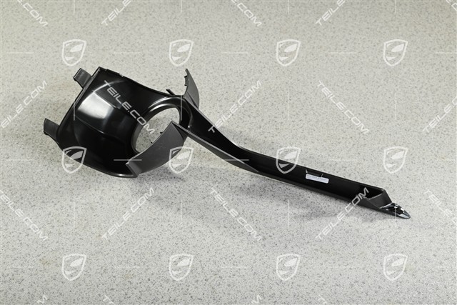 Turbo, Lamelka / blenda kratki zderzaka, ACC mit InnoDrive, Matowa czarna, L