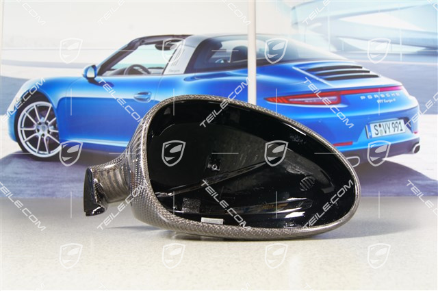 GT3/GT3 RS Carbon Außenspiegel Gehäuse, Oberschale (Satz, L+R), Facelift