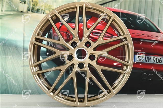 21-inch wheel rim, Cayenne RS Spyder Design, 9,5J x 21 ET46, neodyme