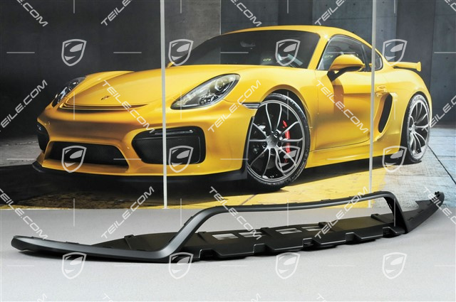 Spoiler front, Sport Design Paket / GTS, black mat