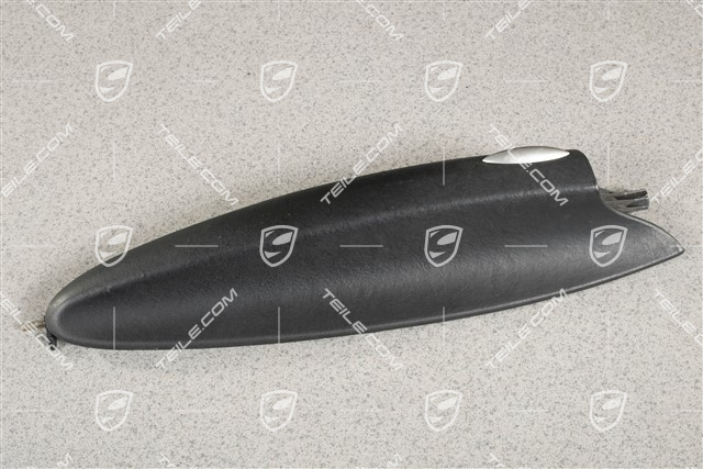 Deckel, Ablagefach, Leder, Schwarz, R
