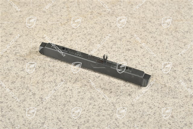 Dashboard trim moulding, LHD, outer, Black Grey, L